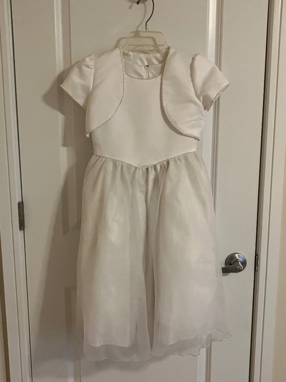 First Communion/Flower Girl Dress with a Veil
